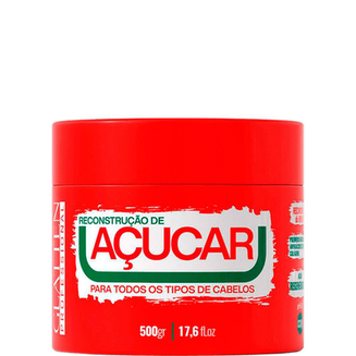 Imagem do produto Glatten Professional Açucar Máscara De Reconstrução E Brilho Ação Regeneradora 500G