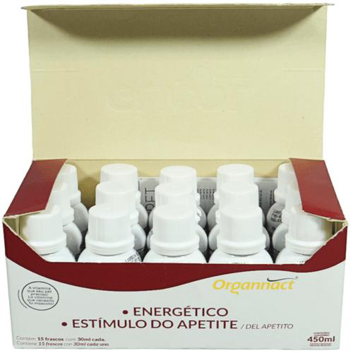 Glicol 30Ml Suplemento Cães Gatos Aves Répteis Roedores E Mustelídeos Organnact Com 15 Un