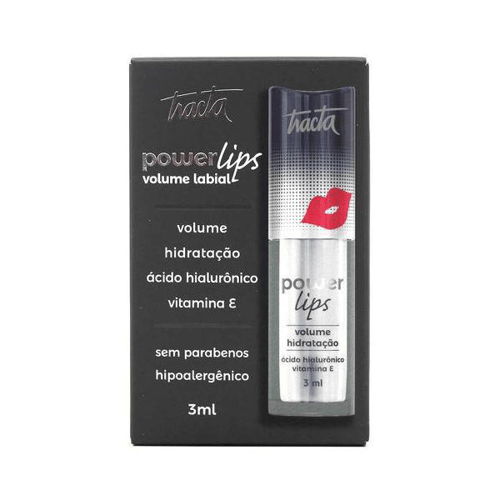 Gloss Labial Power Lips Incolor Tracta 3Ml