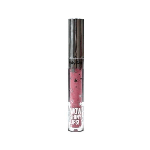 Imagem do produto Gloss Labial Ruby Rose Wow Shiny Lips Cor Malva 065 Hb 8218