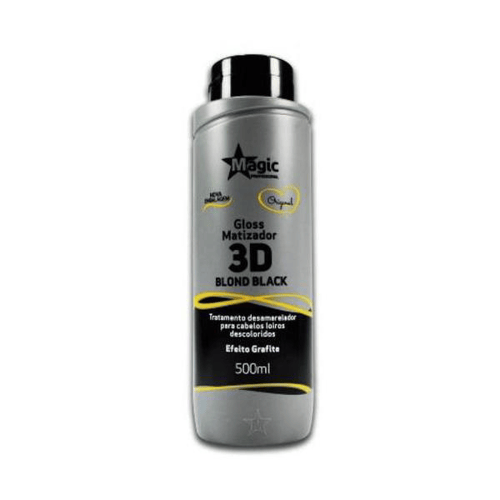 Imagem do produto Gloss Matizador 3D Blond Black Efeito Grafite 500Ml