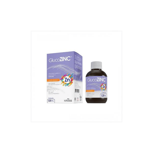 Glucozinc Solução Oral Sabor Laranja 120Ml