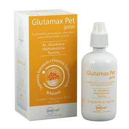 Imagem do produto Glutamax Gp Suplemento Em Gotas P/ Animais 40Ml Inovet