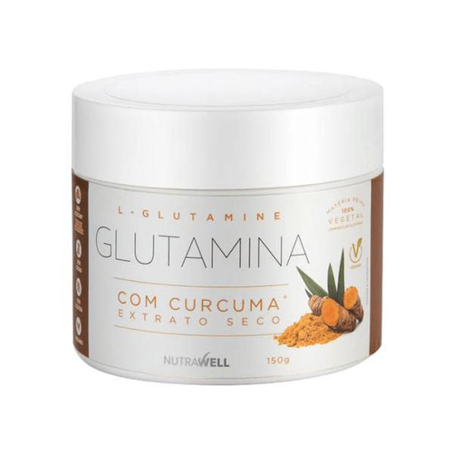 Imagem do produto Glutamina Com Cúrcuma 150G Nutrawell