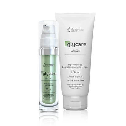 Imagem do produto Glycare Loção Hidratante 120Ml E Sérum Rejuvenescedor 30Ml