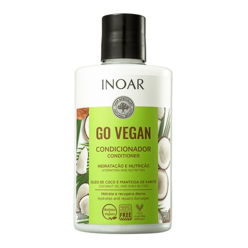 Imagem do produto Go Vegan Hidratação E Nutrição Inoar Condicionador 300Ml