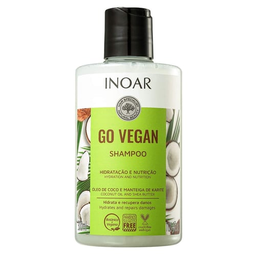 Imagem do produto Go Vegan Hidratação E Nutrição Inoar Shampoo 300Ml