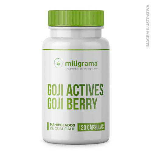 Imagem do produto Goji Actives Goji Berry 500Mg 120 Cápsulas