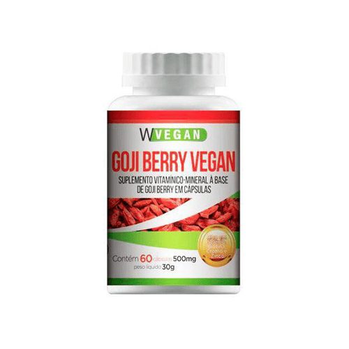 Goji Berry Wvegan 60 Cápsulas De 500Mg