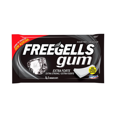 Imagem do produto Goma De Mascar Freegells Extra Forte Com 8G Freegels