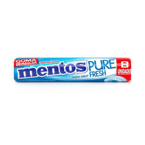 Imagem do produto Goma De Mascar Mentos Fresh Mint 8 Unidades