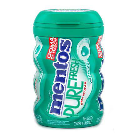 Imagem do produto Goma De Mascar Mentos Pure Fresh Wintergreen Sem Açúcar 92G