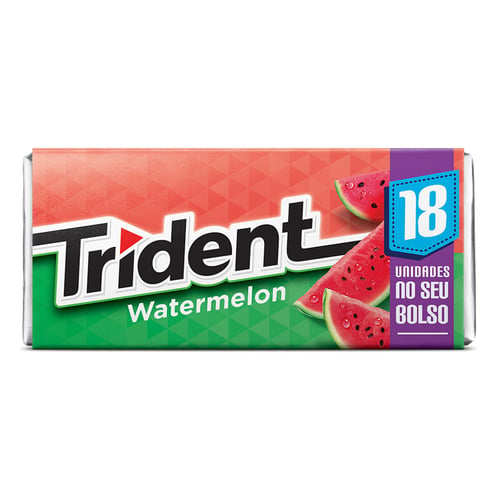 Goma De Mascar Trident Watermelon 18S 30