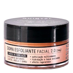 Imagem do produto Goma Esfoliante Facial 2.0 Quintal Rochás Uso Semanal Com 50G