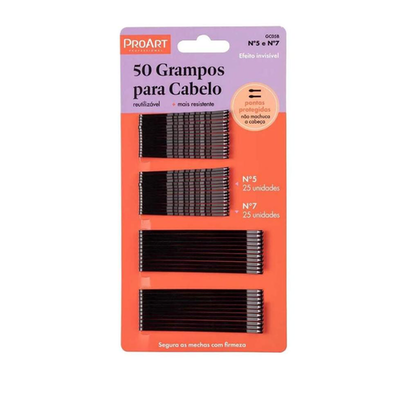 Imagem do produto Grampo Curvo Pr Com 50 Un Proart Refgc05b N 5 E N 7