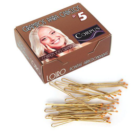 Imagem do produto Grampo Para Cabelo Loiro Número 5 Corpus