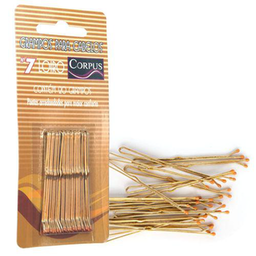 Grampos Para Cabelos Corpus N7 Loiro Com 20 Unidades