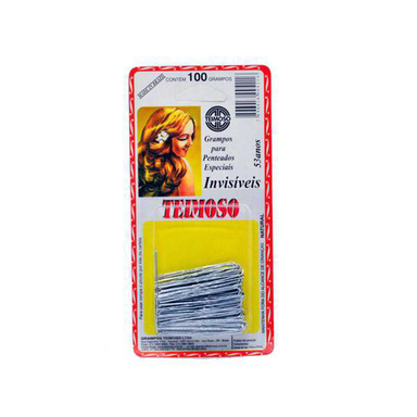 Imagem do produto Grampos Teimoso Para Penteados Especiais Invisíveis 100 Unidades