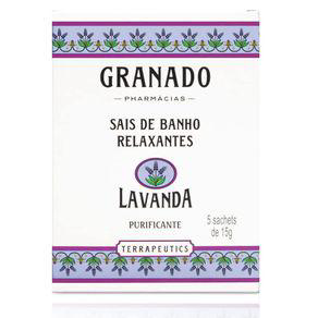 Imagem do produto Granado Terrapeutics Sais De Banho Relaxantes Lavanda Com 5
