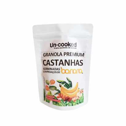 Imagem do produto Granola De Castanhas Germinadas Com Banana Sem Glúten Uncooked 250G