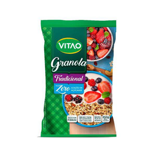 Imagem do produto Granola Vitao Tradicional Zero Açúcar 250G