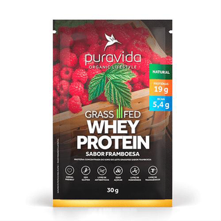 Imagem do produto Grassfed Whey Protein Framboesa Sch 30G Pura Vida