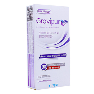 Imagem do produto Gravipur Tri 90 Comprimidos Revestidos