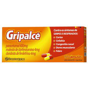 Gripalcê 10 Cápsulas