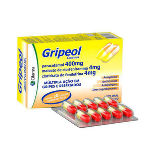 Gripeol - Com 20 Cápsulas