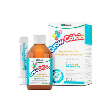 Imagem do produto Grow Cálcio Suspensão Oral 150Ml