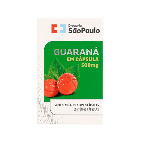 Guaraná 450Mg Drogarias São Paulo 60 Comprimidos