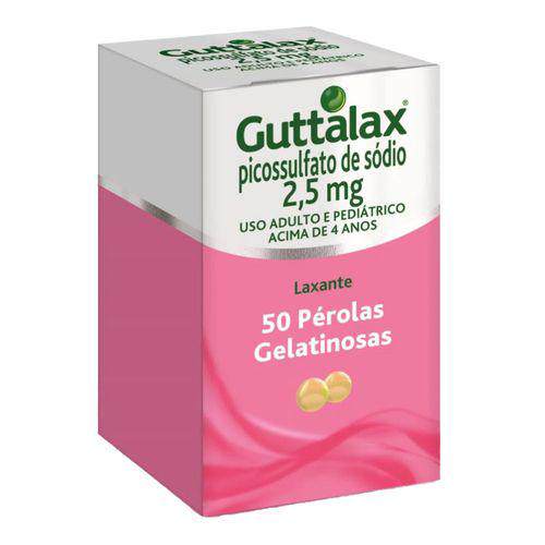 Guttalax - Perolas 50Un