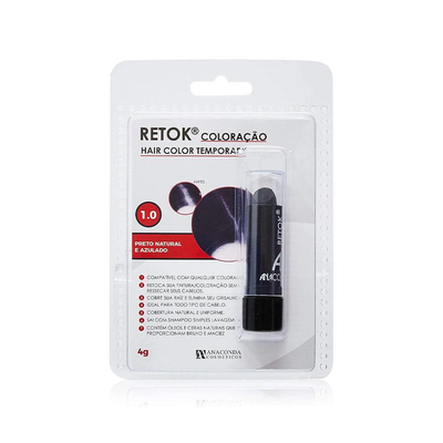 Imagem do produto Hair Color Retok Anaconda Preto