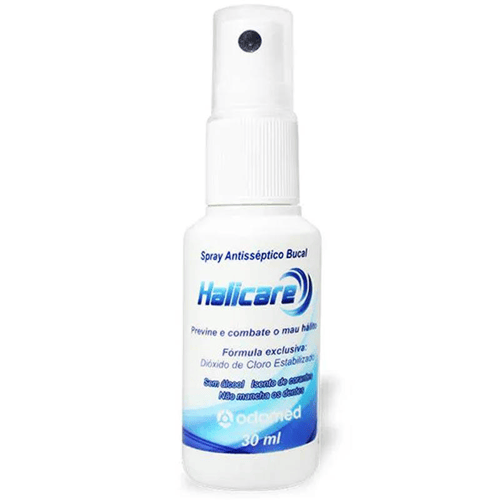 Halicare Spray Antisséptico Bucal 30Ml Efeito Prolongado