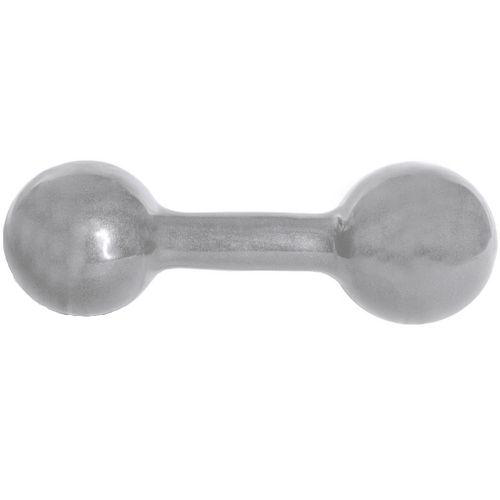 Imagem do produto Halter Acte Sports 2 Kg Emborrachado Cinza