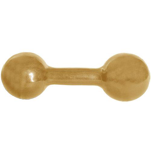 Imagem do produto Halter Acte Sports 6 Kg Emborrachado Dourado