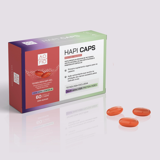 Imagem do produto Hapi Caps Rt Suplemento Capilar 60 Caps 4 Blisters Aofio