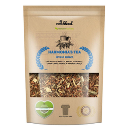 Imagem do produto Harmonia Tea Chá Misto Capimlimão Ervadoce Morango 100G Medicina Natural