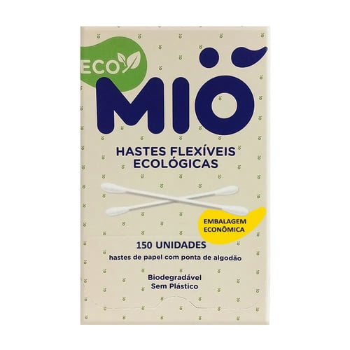 Imagem do produto Haste Flexível Mió Ecológica 150 Unidades