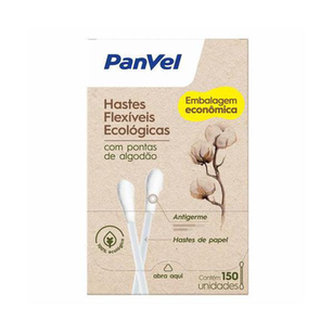 Imagem do produto Hastes Flexiveis Ecologicas Panvel Com 150 Unidades