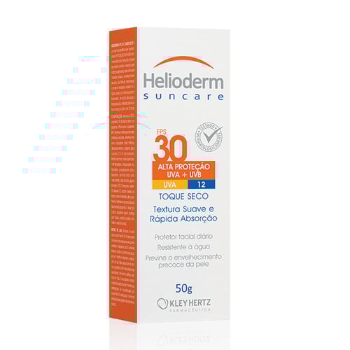 Imagem do produto Protetor Solar Facial Helioderm Suncare Fps30 Com 50G