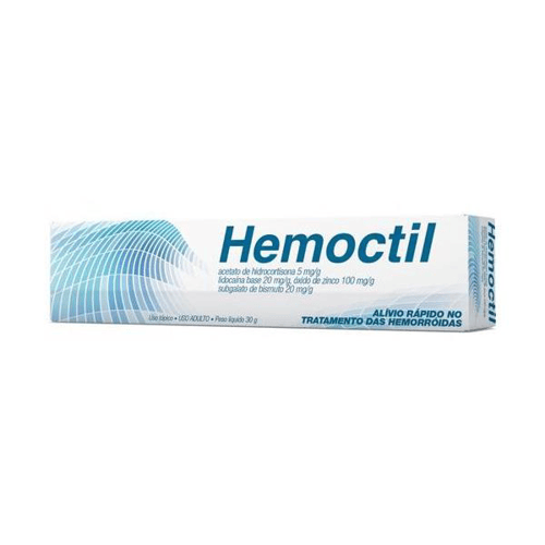 Imagem do produto HEMOCTIL POMADA COM 30G HEMOCTIL POMADA COM 30G