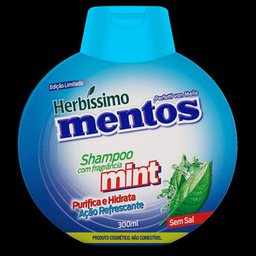 Imagem do produto Shampoo Herbíssimo Mentos Mint 300Ml