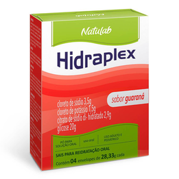 Imagem do produto Hidraplex Sabor Guaraná Com 4 Envelopes De 27,9G