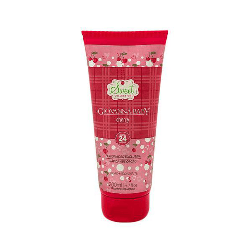 Loção Hidratante Giovanna Baby Sweet Cherry 200Ml