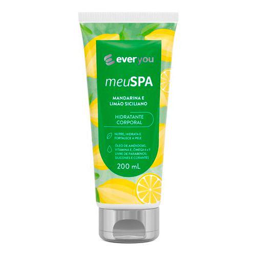 Imagem do produto Hidratante Corporal Ever You Meu Spa Mandarina & Limão Siciliano 200Ml