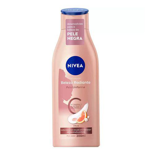 Imagem do produto Hidratante Corporal Nivea Beleza Radiante Pele Uniforme 200Ml 200Ml