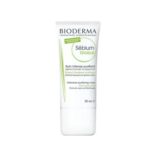 Imagem do produto Hidratante Facial Sébium Global Bioderma Cuidado Antimarcas Da Acne Com 30Ml