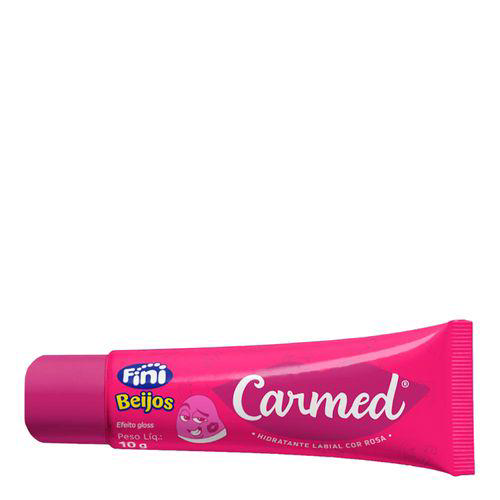 Imagem do produto Hidratante Labial Carmed Fini Beijos Com Cor Efeito Gloss 10G 10G