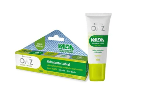 Imagem do produto Hidratante Labial Oaz Valda Sabor Menta - 10Ml - Incolor